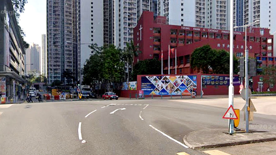 唐贤街与唐德街交叉口