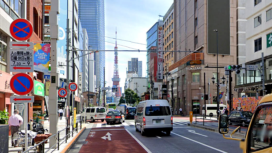 六本木五丁目路口