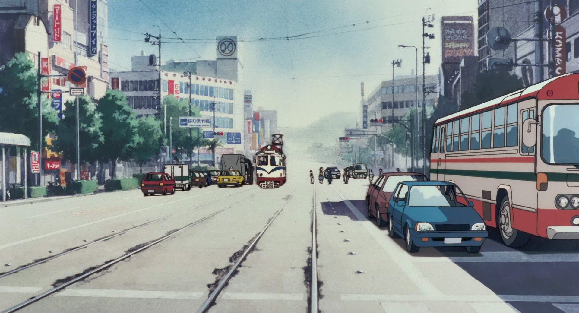 回乡街景