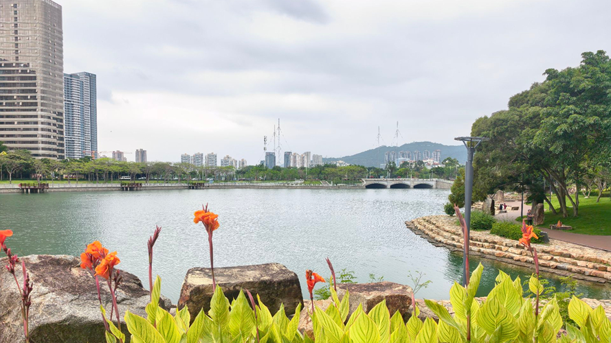 海沧湖水秀公园