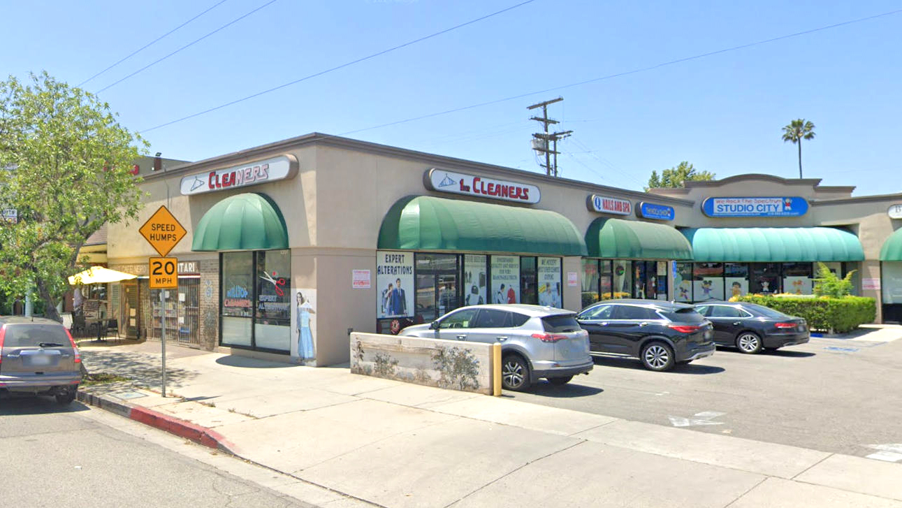 山顶干洗店