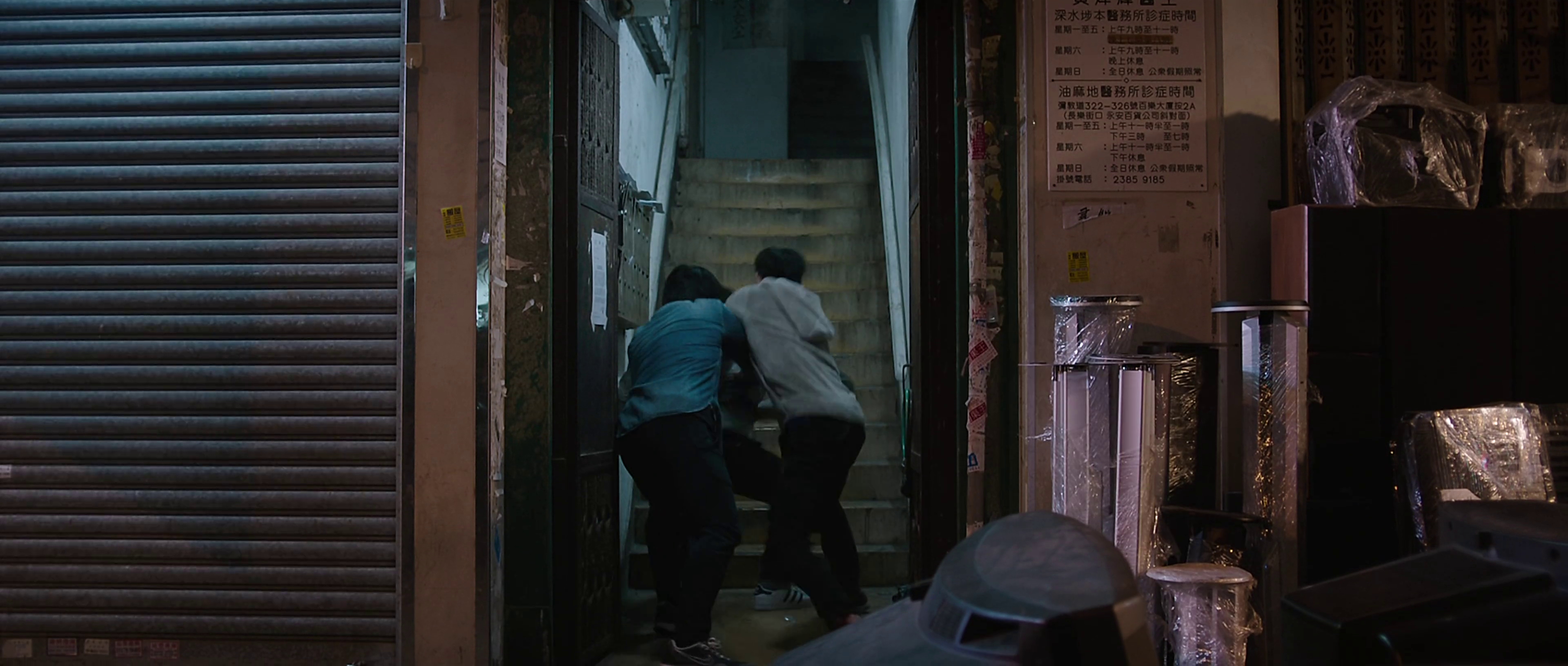 阿旭租屋楼下