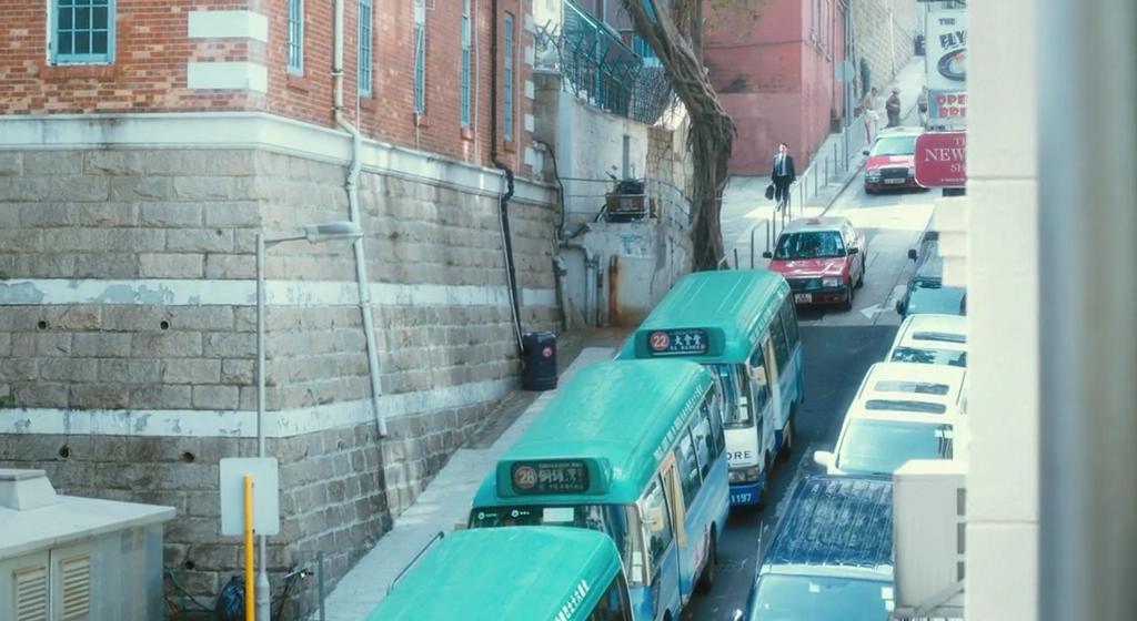 清晨的安静街道