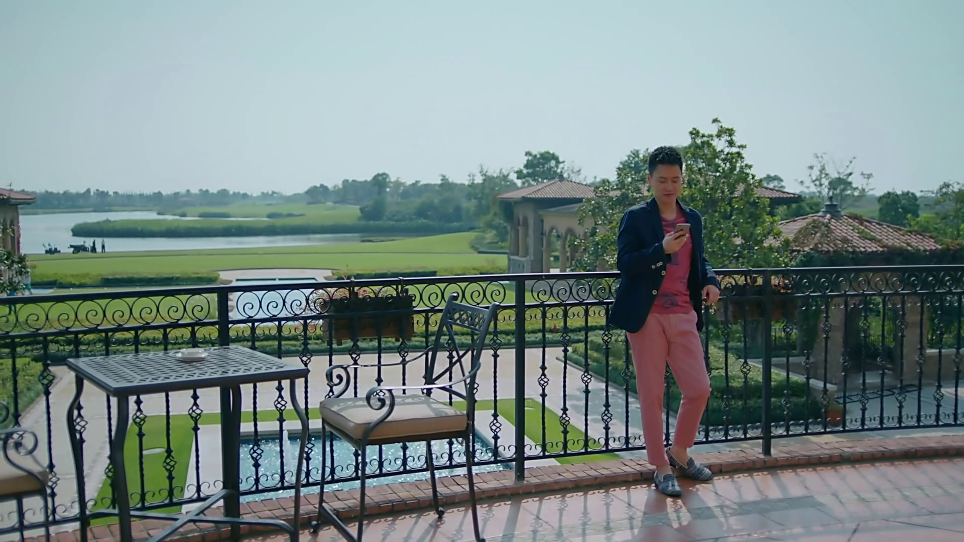 曲连杰的高尔夫套房